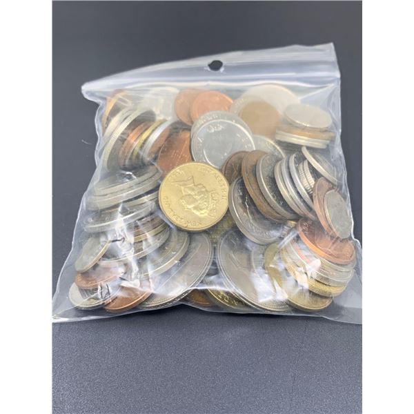 Assorted World Coins - Lot of 75