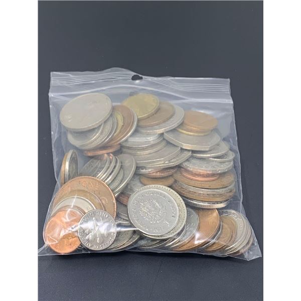 Assorted World Coins - Lot of 75