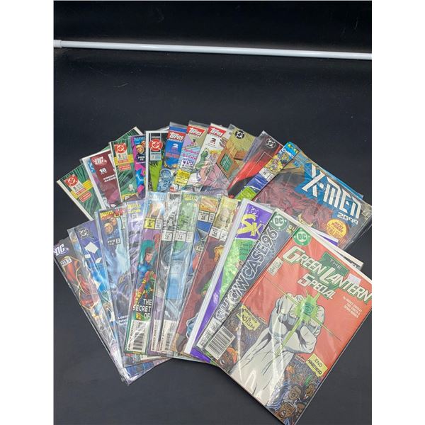 Assorted Comic Books, In protective sleeves - LOT OF 25