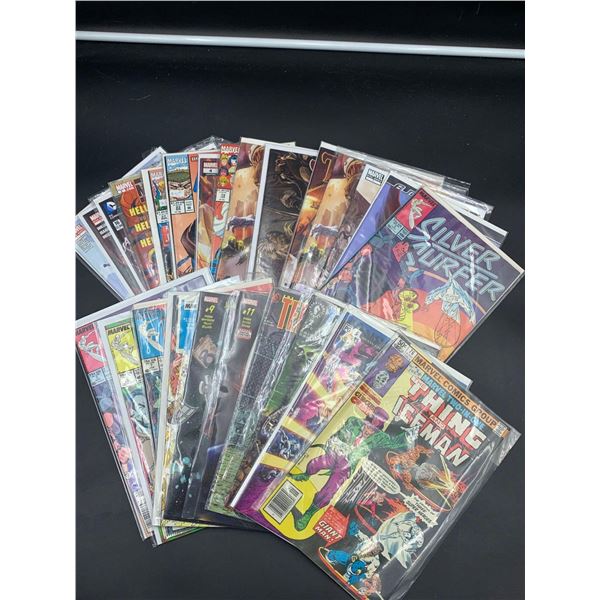Assorted Comic Books, In protective sleeves - LOT OF 25