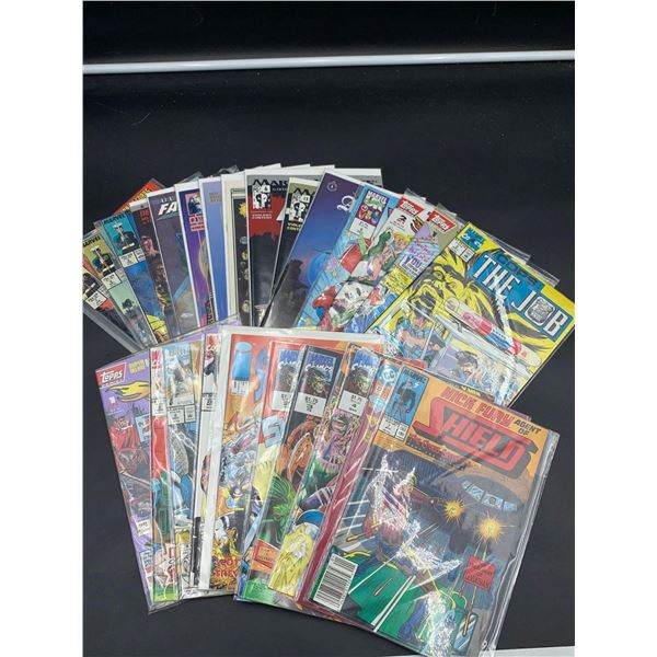 Assorted Comic Books, In protective sleeves - LOT OF 25