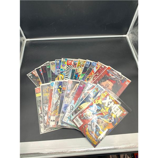 Assorted Comic Books, In protective sleeves - LOT OF 25