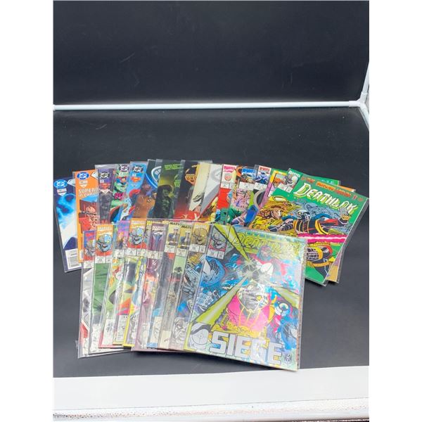 Assorted Comic Books, In protective sleeves - LOT OF 25