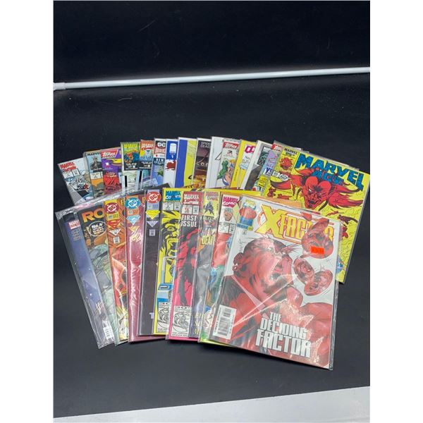 Assorted Comic Books, In protective sleeves - LOT OF 25