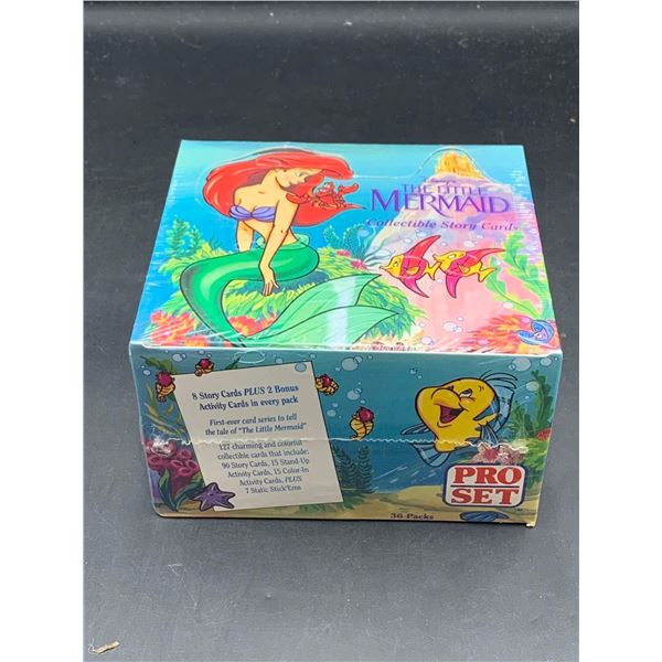 Pro Set Little Mermaid Collector Card Set NEW Sealed 36 packs