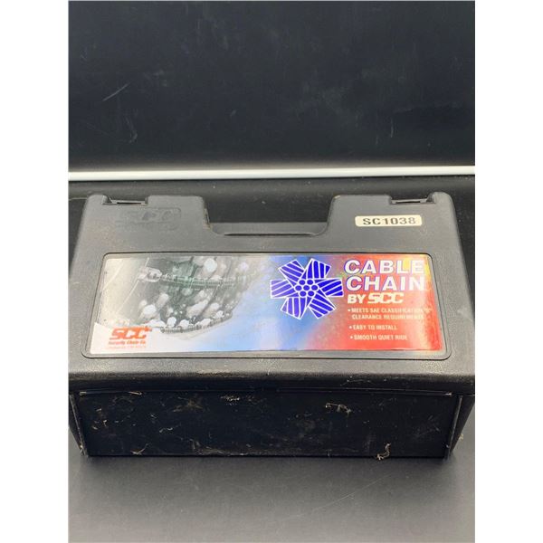 Set of Tire Chains cable style