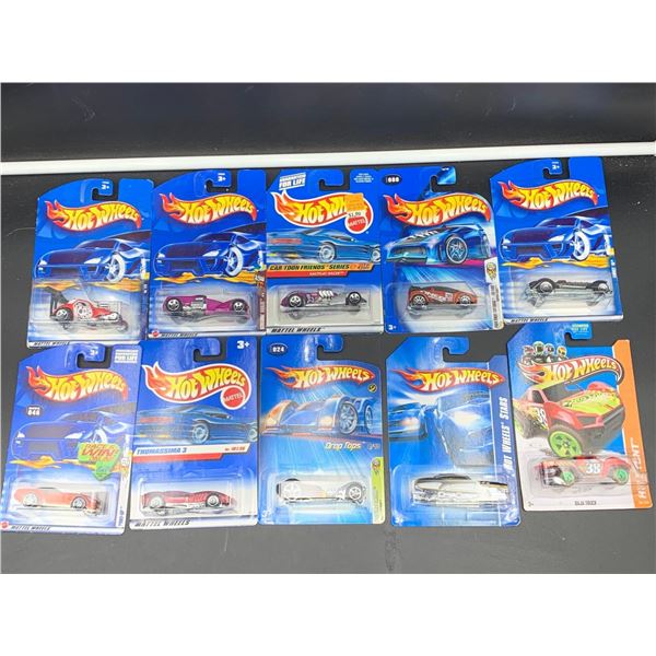 Assorted Hot Wheels NEW in packs - Lot of 10