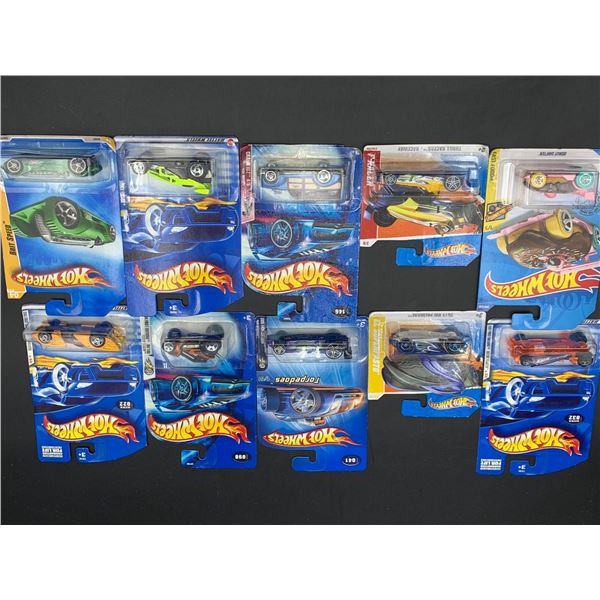Assorted Hot Wheels NEW in packs - Lot of 10