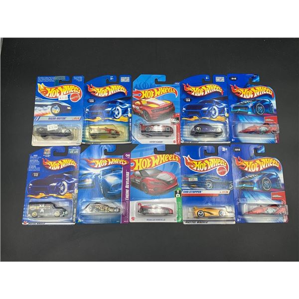 Assorted Hot Wheels NEW in packs - Lot of 10