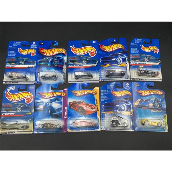 Assorted Hot Wheels NEW in packs - Lot of 10