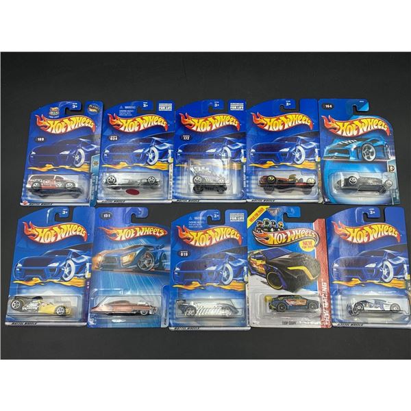 Assorted Hot Wheels NEW in packs - Lot of 10