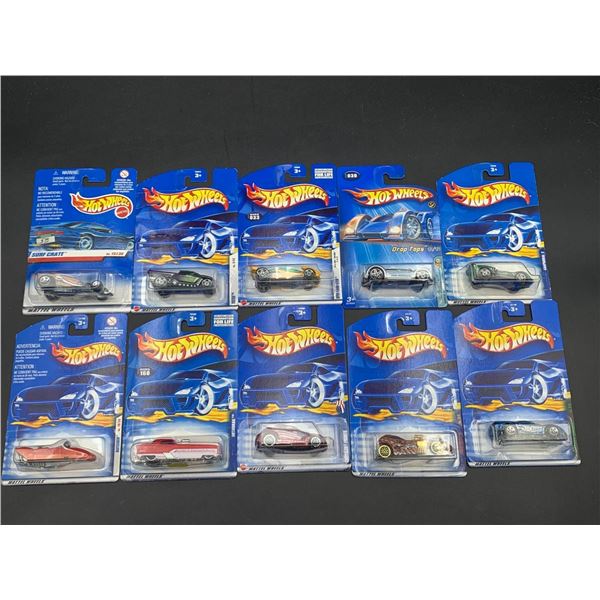 Assorted Hot Wheels NEW in packs - Lot of 10