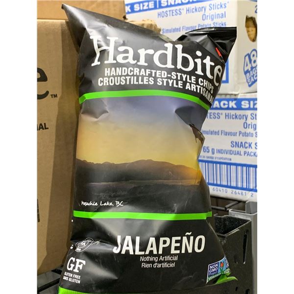 CASE LOT Hardbite Jalapeno Chips 15 x 150g