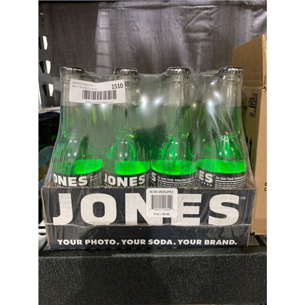 CASE LOT Jones Soda Green Apple 12 x 355ml