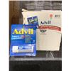 Image 1 : CASE LOT Advil Tables 200mg 12 packs of 10