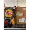 Image 1 : CASE LOT Lays Bar-B-Q Chips 18 x 165g
