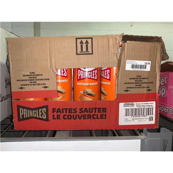 CASE LOT Pringles Buffalo Ranch 156g x 14 cans
