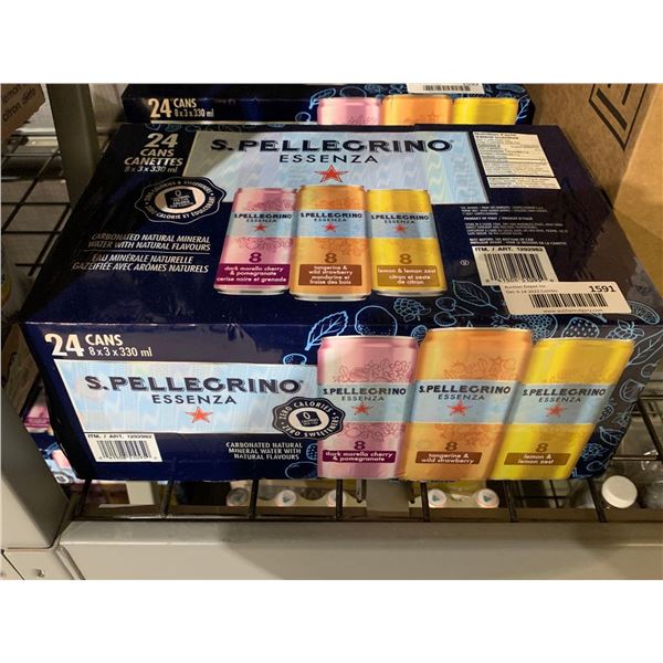 CASE LOT S.Pellegrino Asst Flavors 24 x 330ml