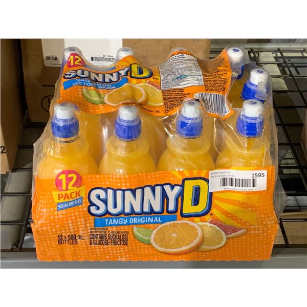 CASE LOT Sunny D 12 x 500ml