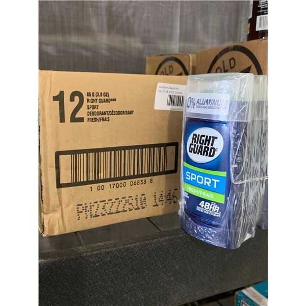 CASE LOT Right Guards Sport Fresh 12 x 85g