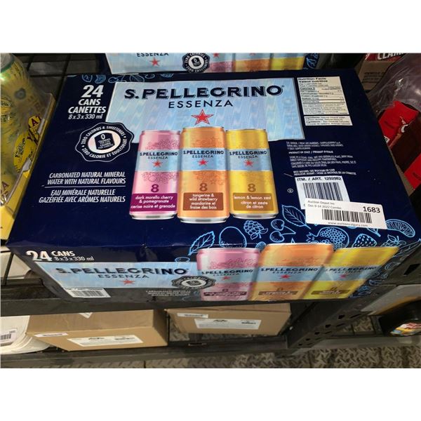 CASE LOT S.Pellegrino Essenza Asst Flavor 24 x 330ml