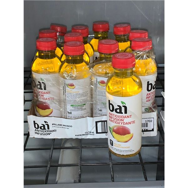 CASE LOT -Bai Antioxidant Infusion - Malawi Mango 12x530ml