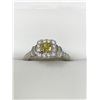 Image 1 : Ladies 14K white Gold 1.02 carat Diamond Ring VS/SI grade with certificate value $ 15,200.00