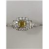 Image 3 : Ladies 14K white Gold 1.02 carat Diamond Ring VS/SI grade with certificate value $ 15,200.00
