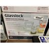 Image 2 : Glasslock Tempered Glass Food Storage Set 26pcs