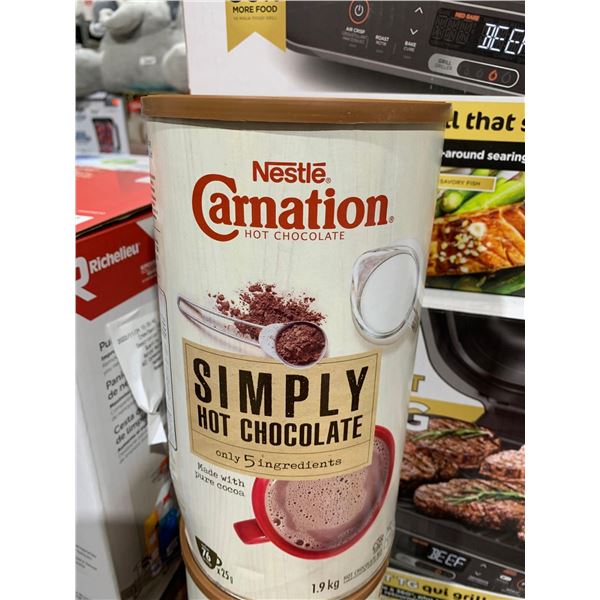 Nestle Carnation Simply Hot Chocolate 1.9kg