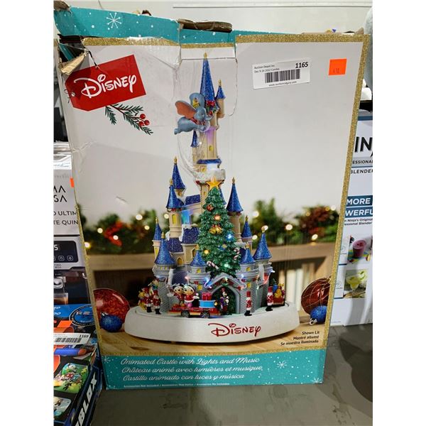 Disney Animated Castle w/ lights & music