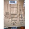 Image 3 : NEW Bayside Furniture A-Frame Ladder Style Book Case - Brown - 72.2T x 29.5" W x 20.2"D
