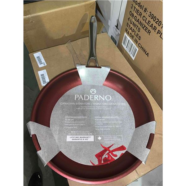 NEW Canadian Signature Paderno Fry Pan 11" non-stick