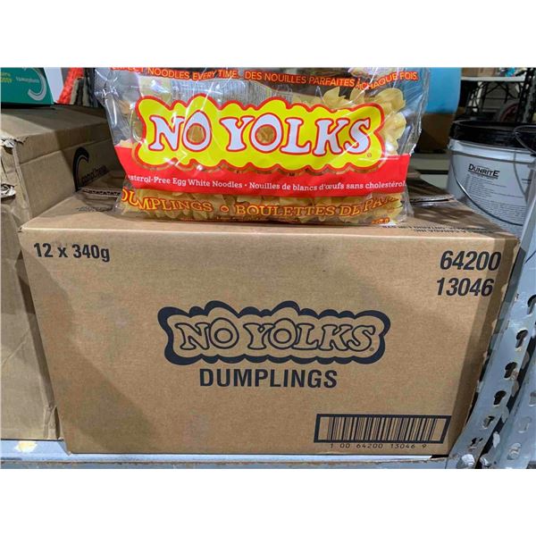 No Yolks Dumpling Egg Noodles 12x340g