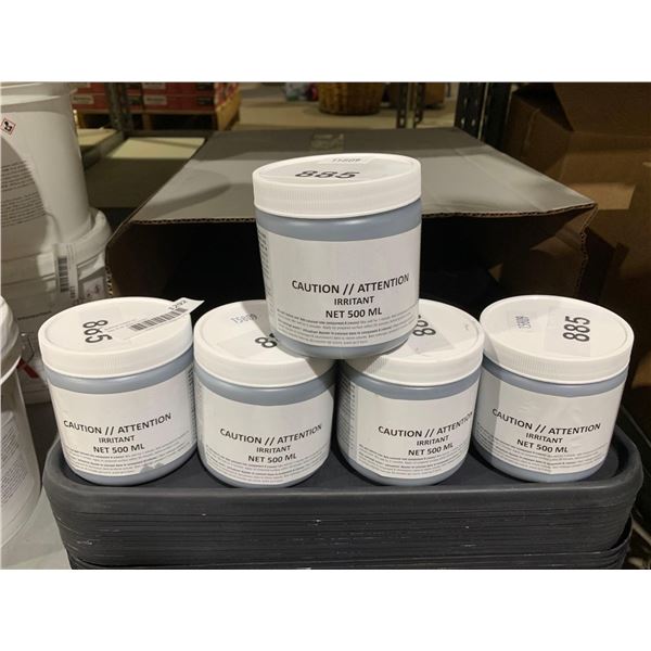 Lot of 5 - #885 Gray Resin Floor Colorant 5X500ml