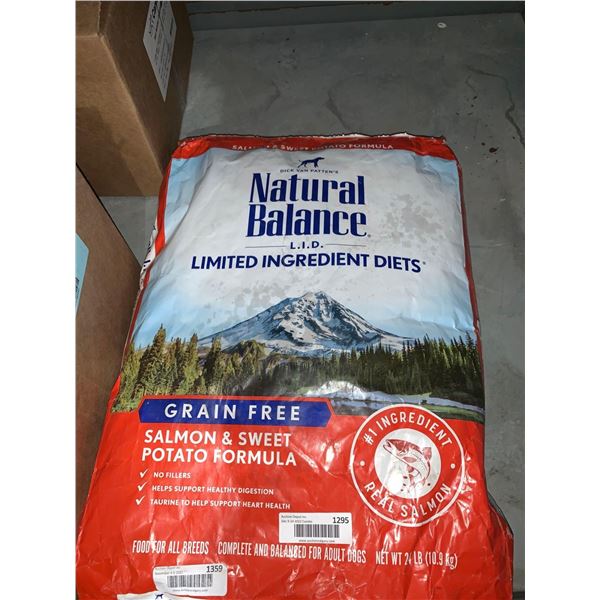 Natural Balance Limited Ingredient Grain Free Salmon & Sweet Potato Dog Kibble 24 Lbs