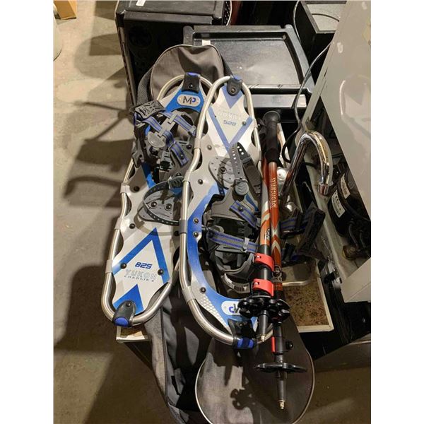 Yukon Charlie's 825 Snowshoe Kit with Poles & Storage Bag