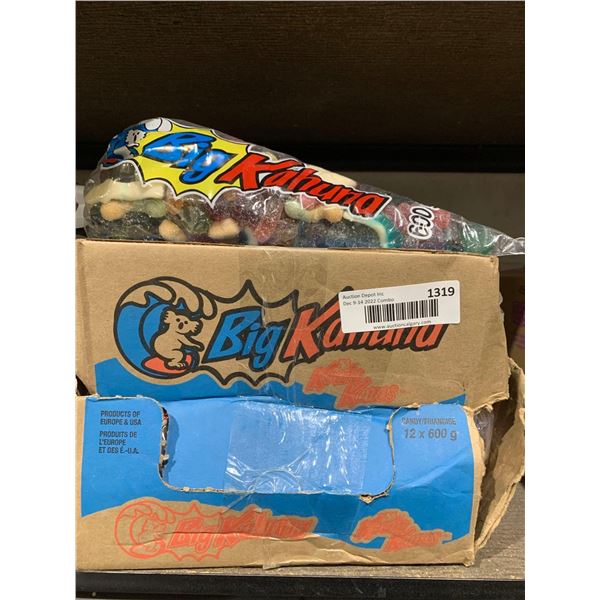Big Kahuna Assorted Candy Cones - 12x600g
