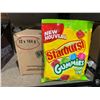 Image 1 : Starburst Gummy Sours 12x164g