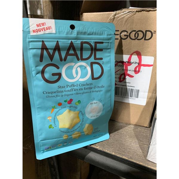 Made Good Star Puffed Gluten Free Crackers 6x121g