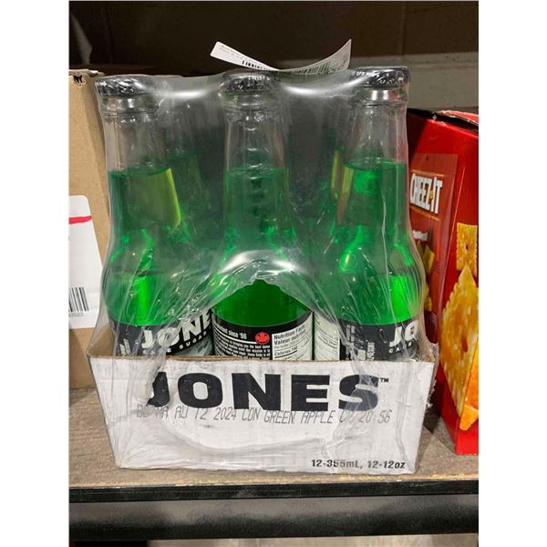 Jones Green Apple Soda 12x355mkl