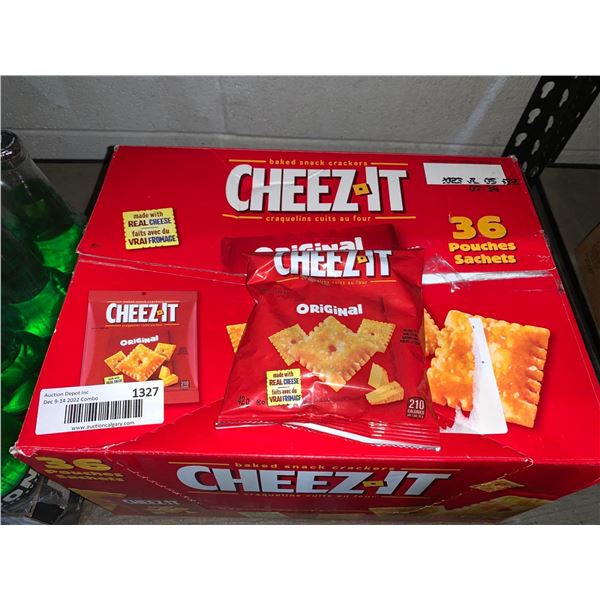 Cheez-It Original Crackers Snack Packs 36X42g