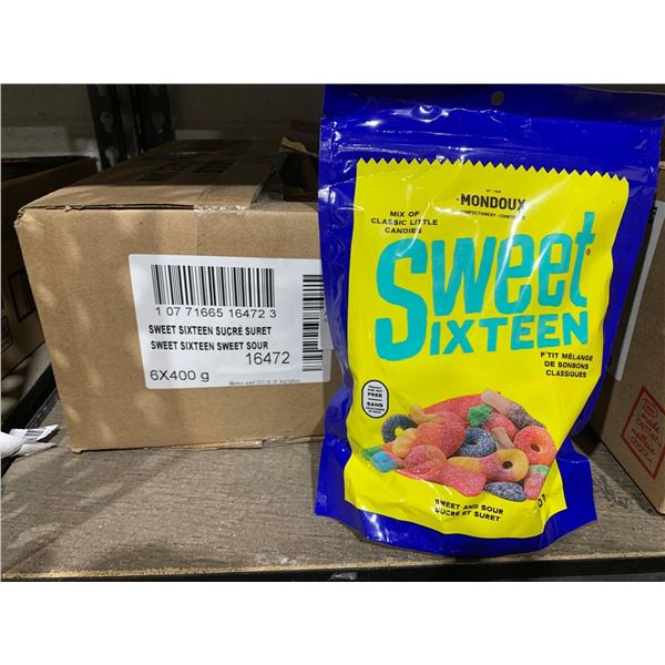Mondoux Sweet Sixteen Mixed Candies 6x400g