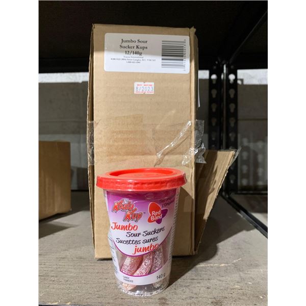 Koala Kup Jumbo Sour Suckers 12x140g