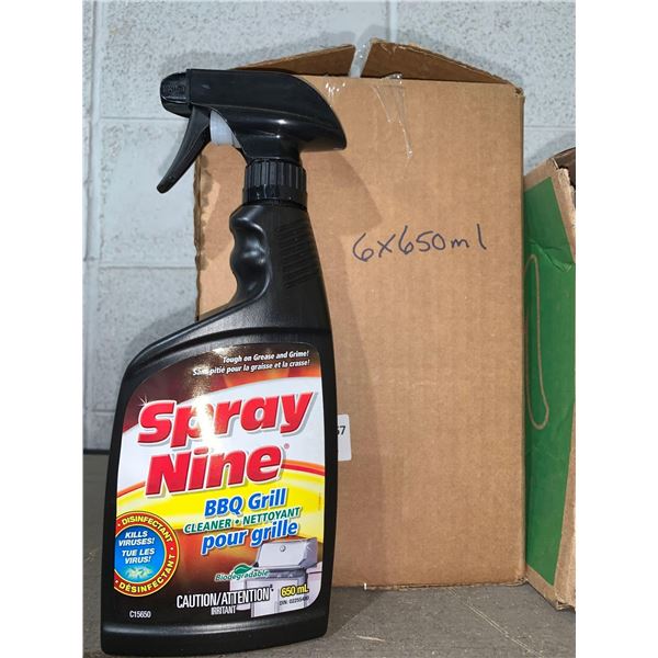 Spray Nine BBQ Grill Cleaner 6x650ml