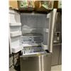 Image 5 : Samsung French Door Refrigerator Model RF18HFENBSR twin cooling w/ ice maker PLUGGED IN AND COLD