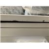 Image 6 : Double Bathroom vanity White (damaged) White 72"L x 21"D x 35"H