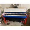 Image 1 : Custom Painted - Vintage Sherlock-Manning - "Florentine" Mini Upright piano - No Bench