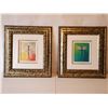 Image 1 : 2 -  "Tim Yanke" ( Green Spring) & (Sunrise Spring) Framed Picture Aprox Size  26x24