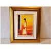 Image 1 : "Emile Bellet (Les Fleurs Rouges)  Framed Picture Aprox Size  30x26